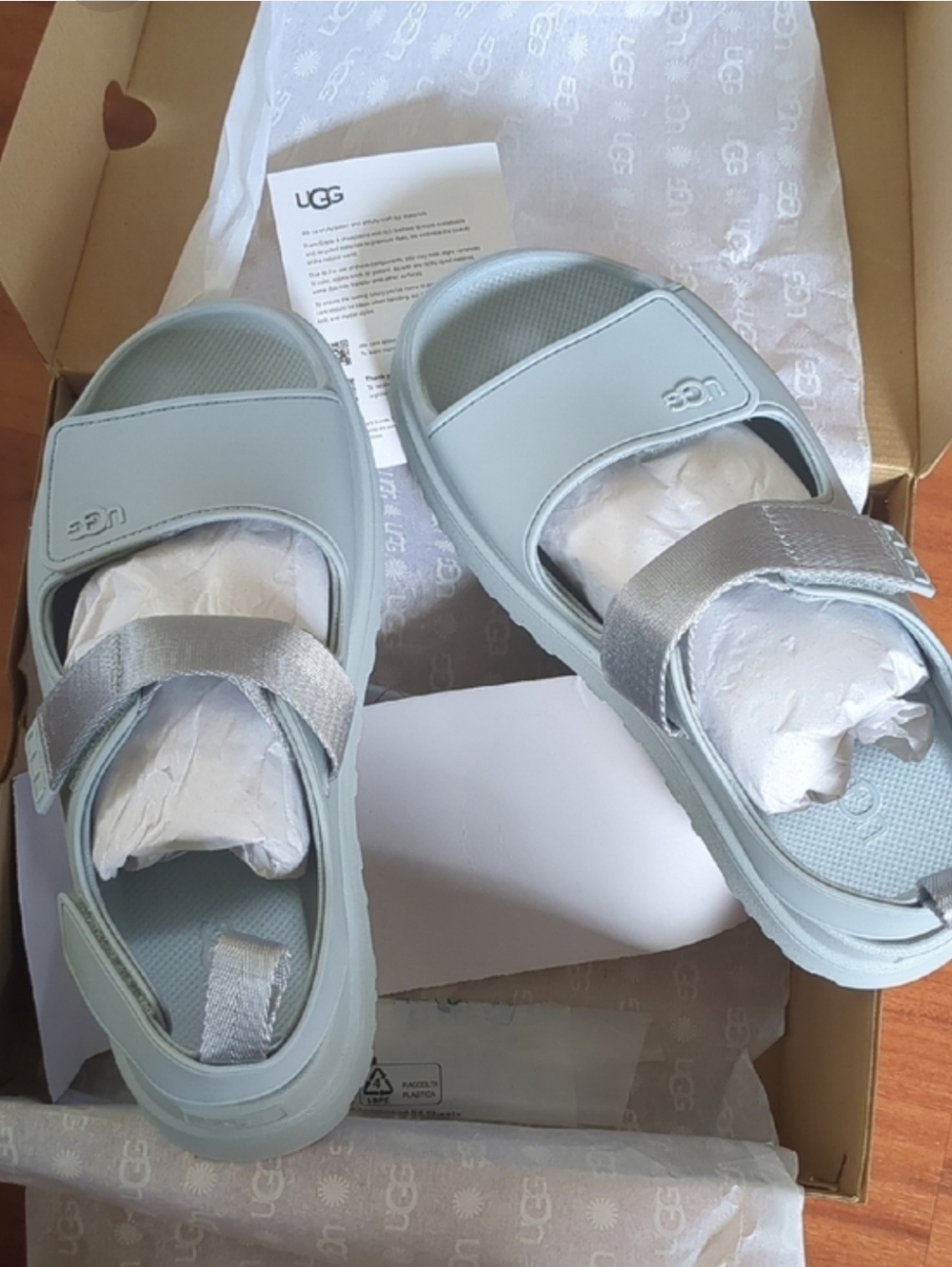 New Ugg Goldenglow SandalsSize 9 - Picture 3 of 9
